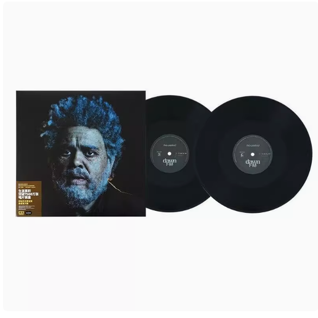 盆栽哥威肯专辑 黎明电台 The Weeknd Dawn FM 2LP黑胶唱片带编码