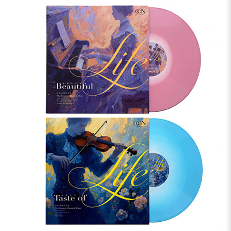 世界古典音乐名曲莫扎特巴赫留声机黑胶唱片lp彩胶碟片12寸