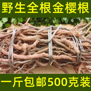 严选高山金樱根中药材全根金樱子根 纯根 金樱蔃脱骨丹金英子根50