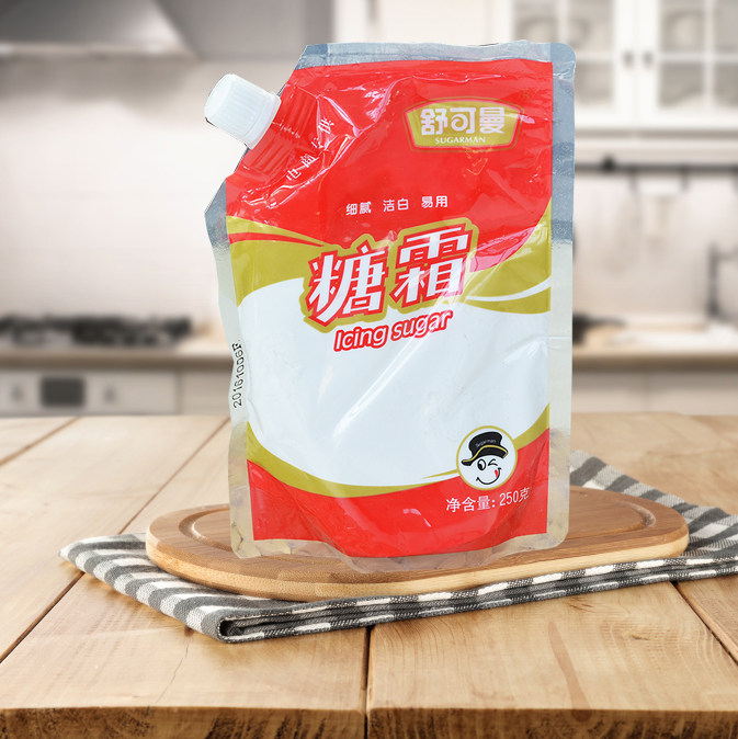 舒可曼糖粉家用烘焙细砂糖蛋糕面包曲奇饼干装饰原材料细糖霜250G