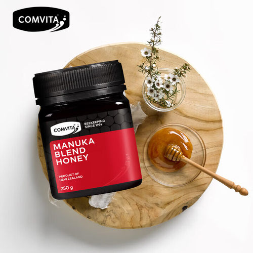 新西兰进口康维他comvita麦卢卡混合蜂蜜manuka忍冬蜂蜜500g原装
