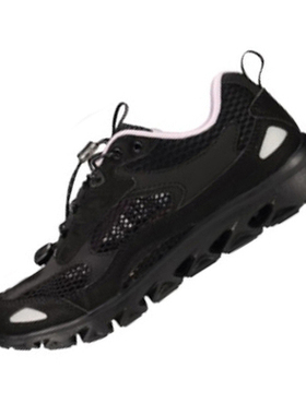 探路者溯溪鞋 春夏户外女士耐水解PU透气网眼运动鞋TFEI82225