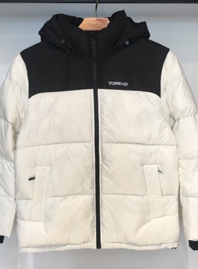 探路者羽绒服男 秋冬新款防寒保暖鹅绒面包服TADDAK90041