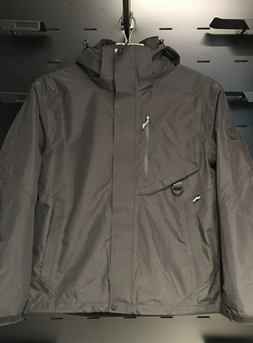 探路者冲锋衣男女同款三合一套绒防水防风保暖外套TAWWBL90493