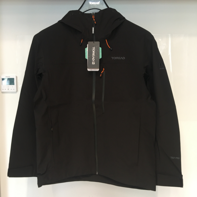 探路者单层冲锋衣男 24秋冬户外徒步防风防水透湿外套TABBCM91115