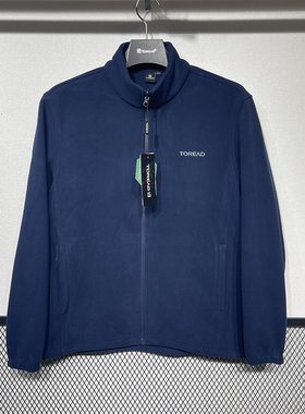 探路者抓绒服男女24秋冬款户外防风保暖抓绒衣TACCFM91871/92871