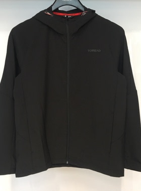 探路者跑步训练外套 男士春秋户外弹力干爽透气外套TAEEAK91421