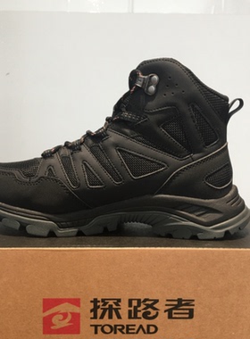 探路者徒步鞋男女情侣秋冬户外耐磨舒适登山鞋TFBBAK92013