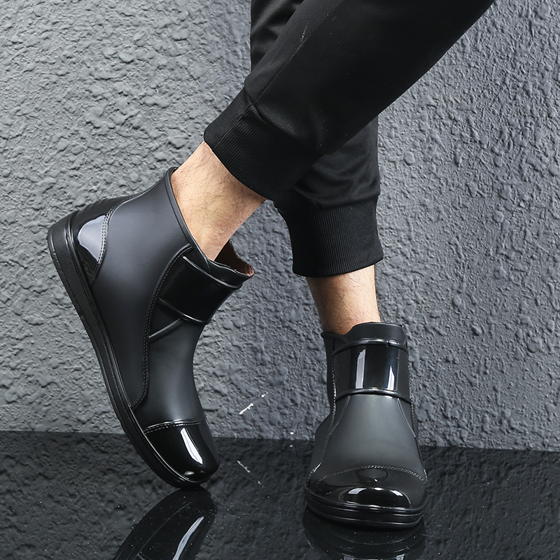 时尚短筒低帮防滑耐磨厨房套水鞋