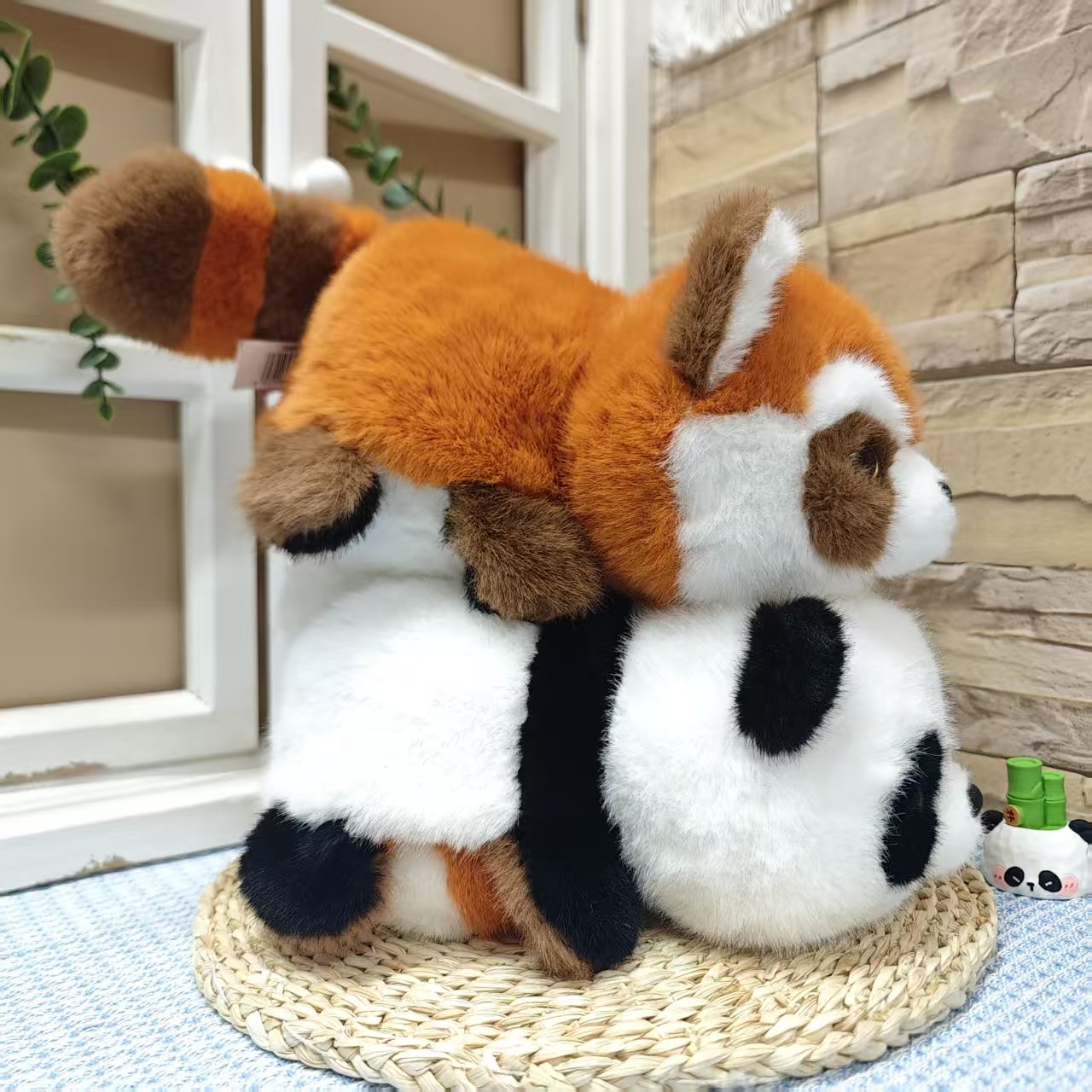 正版熊猫王子成都熊猫翻翻乐熊猫周边熊猫纪念品熊猫挂件熊猫礼物