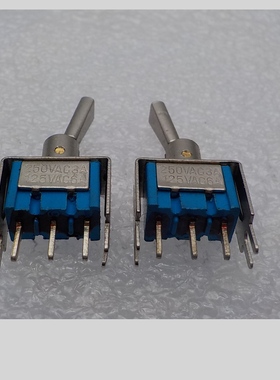 全新MTS-1摇头摇臂开关 AC250V3A和AC125V6A 有3脚和6脚选择