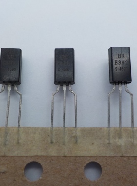 (10个）原装正品编带插脚三极管 B892 S 4593 直插三极管 铜脚