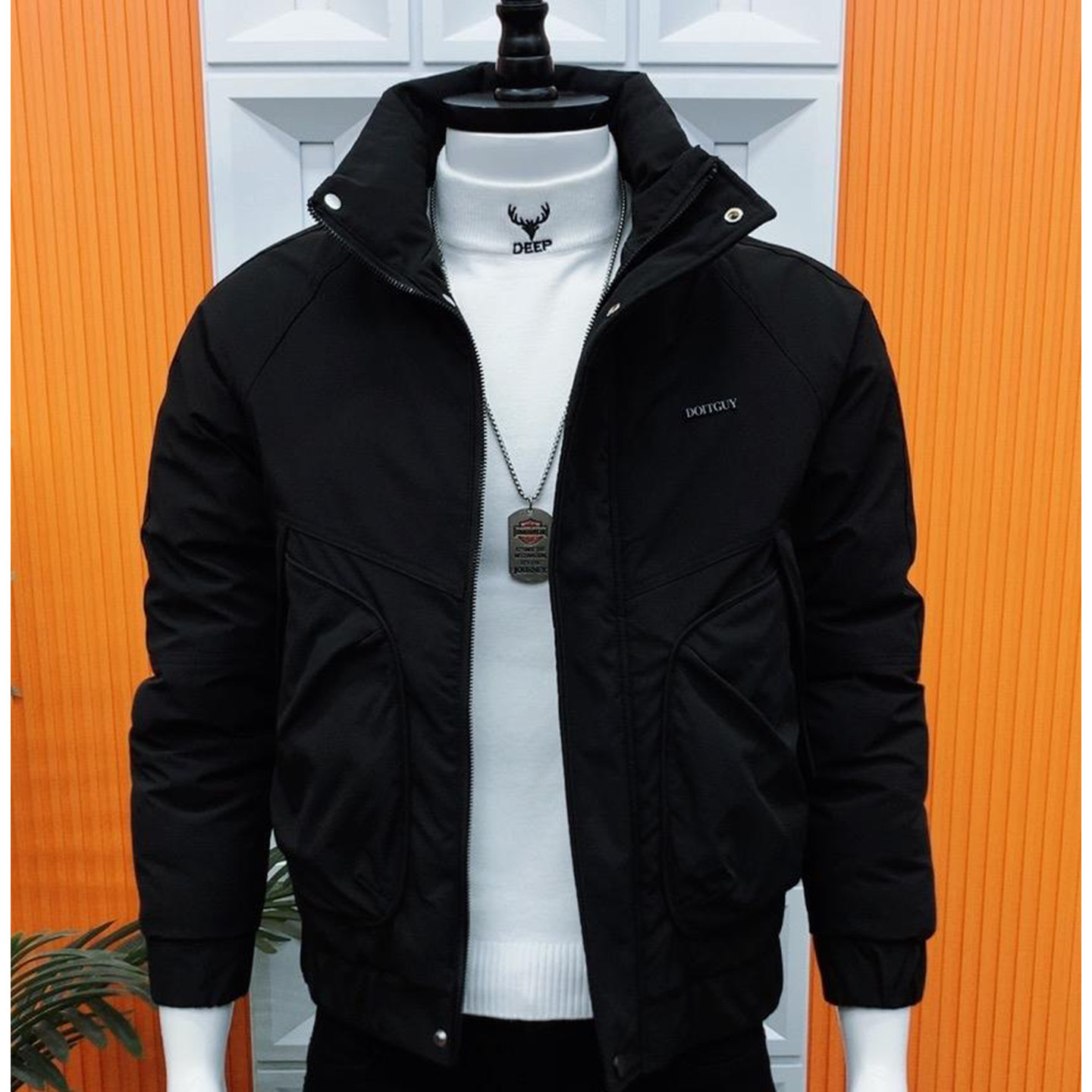 冬季新款男士棉服外套加厚保暖时尚韩版修身显瘦短款休闲百搭棉衣