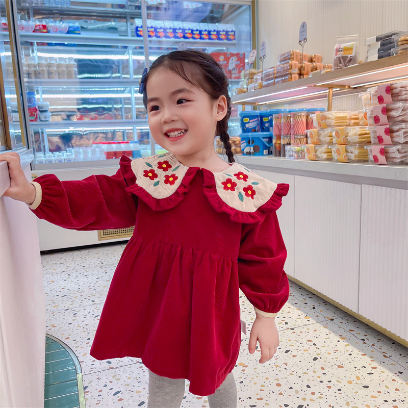 可爱罩衣宝宝罩衫女孩外穿洋气儿童灯芯绒围兜防水脏吃饭围裙秋冬,童装/婴儿装/亲子装,反穿衣/罩衣,淘宝优惠券,粉丝福利购,淘宝优惠卷