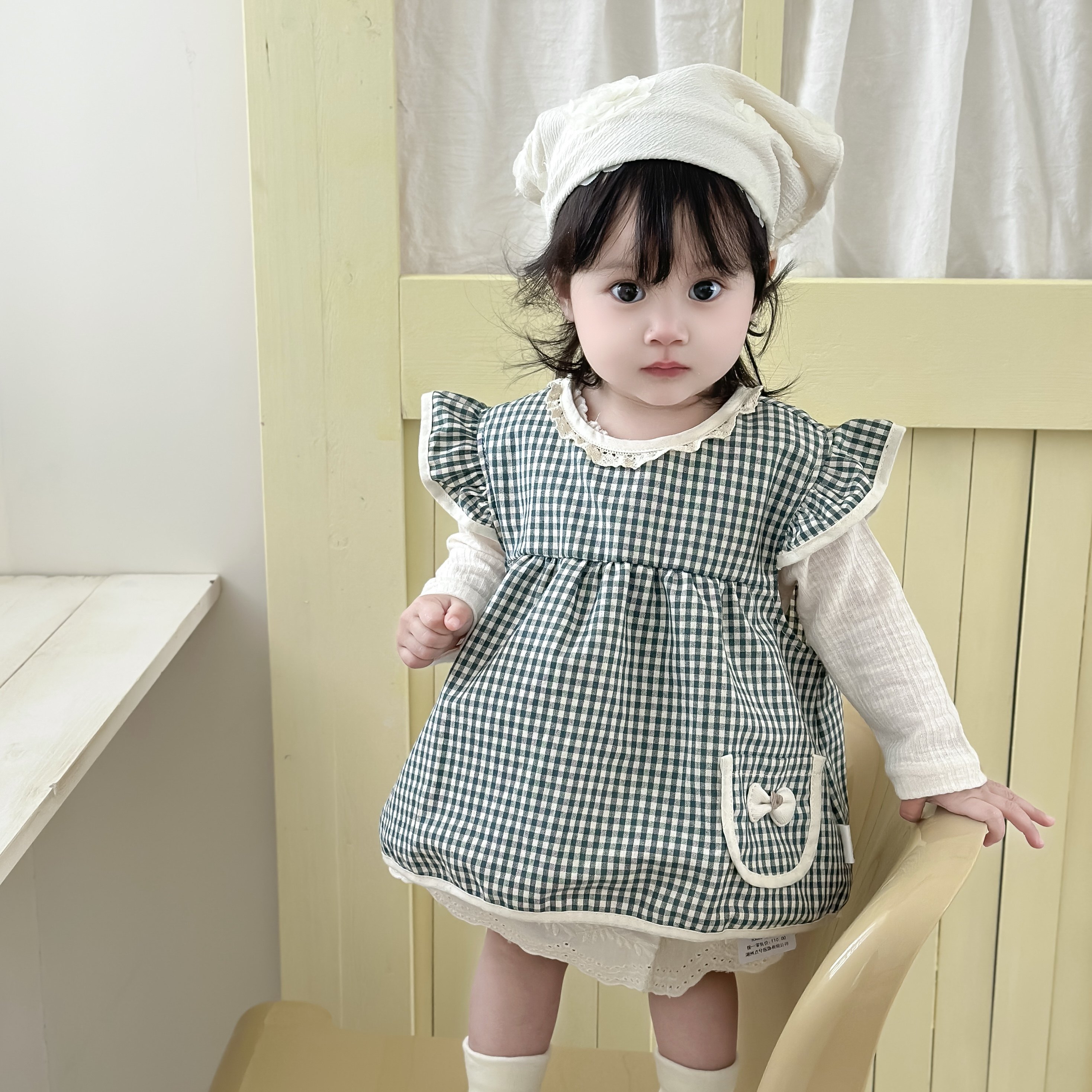 女宝宝纯棉防水饭衣婴幼儿吃饭无袖护衣围裙女孩辅食围兜洋气薄款,童装/婴儿装/亲子装,反穿衣/罩衣,淘宝优惠券,粉丝福利购,淘宝优惠卷