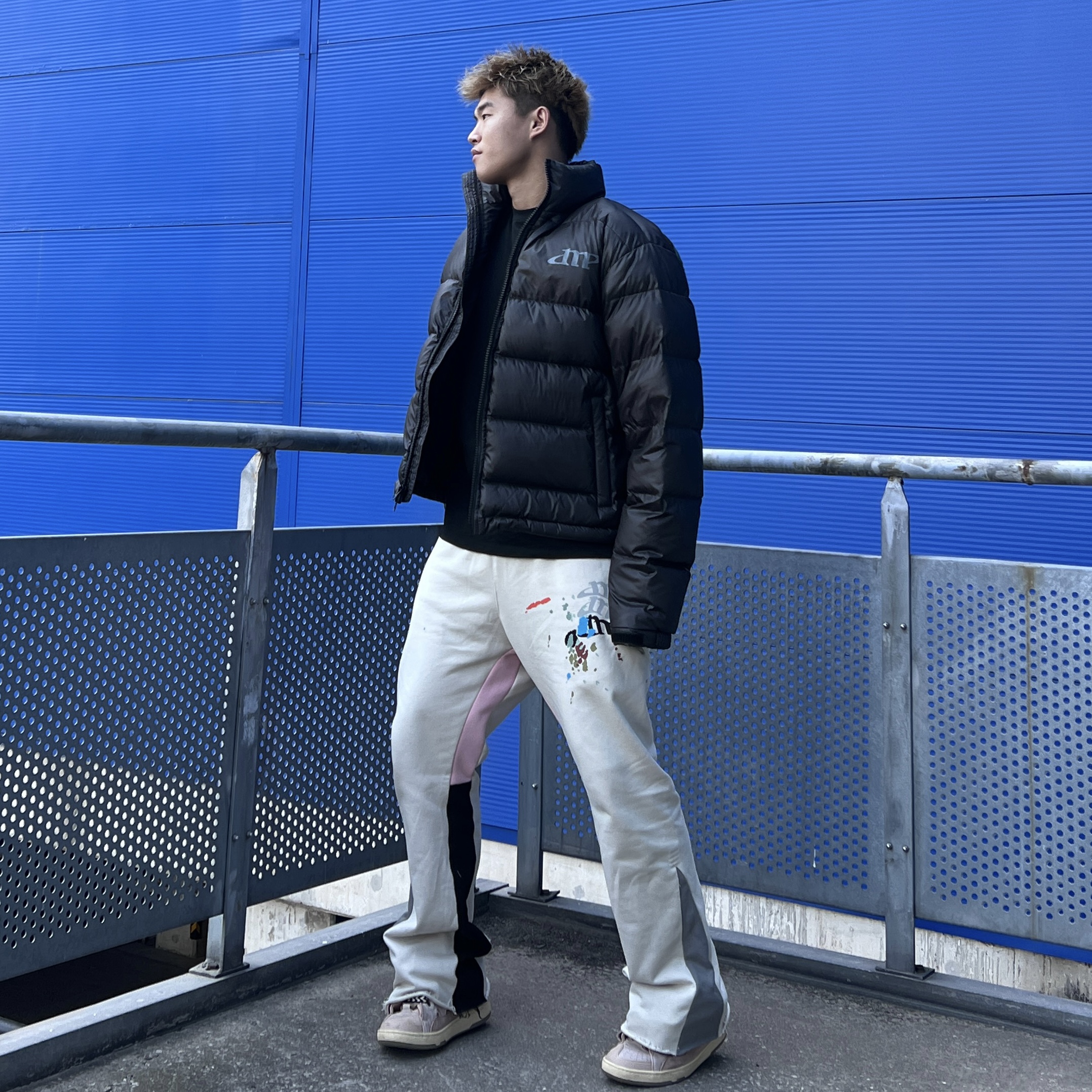 MARMORRIS美式短款立领羽绒服