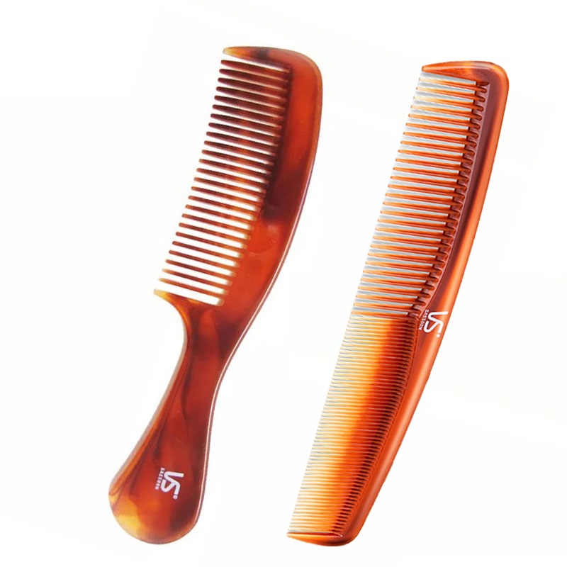 沙宣梳子交错齿梳尖尾梳美发师盘发挑梳打毛造型梳