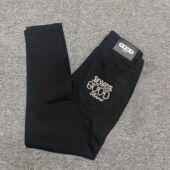 潮牌GOOD2025新款 显瘦长裤 刺绣牛仔裤 轻奢烫钻珍珠高级感男女修身