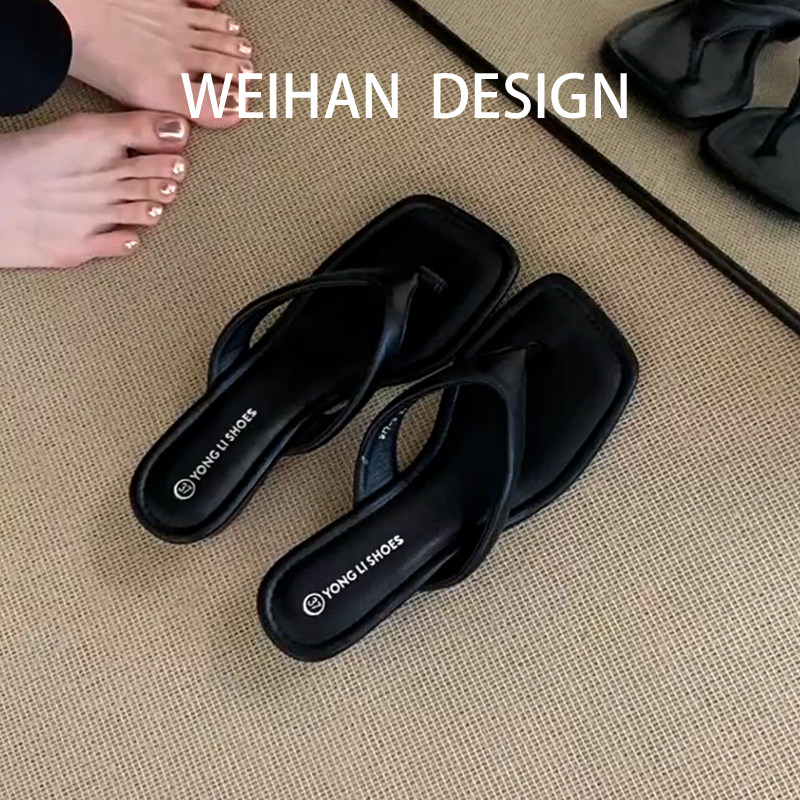 羊皮版！法式简约风露趾