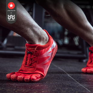 劳拉之星五指鞋0026室内外健身赤足防滑深蹲鞋普拉提瑜伽硬拉鞋男