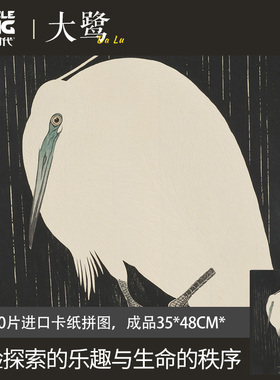 智玩时代成人版500片大鹭高难度拼图解压益智玩具生日圣诞礼盒