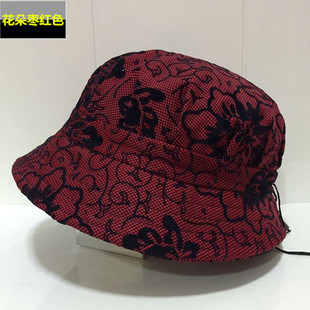 中老年人帽子女士防晒折叠小檐户外时装帽春季妈妈帽子女夏天遮阳