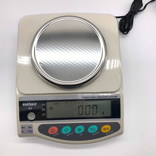 日本进口电子秤新光百分之一620g1200g0.01g电子天平黄金珠宝秤