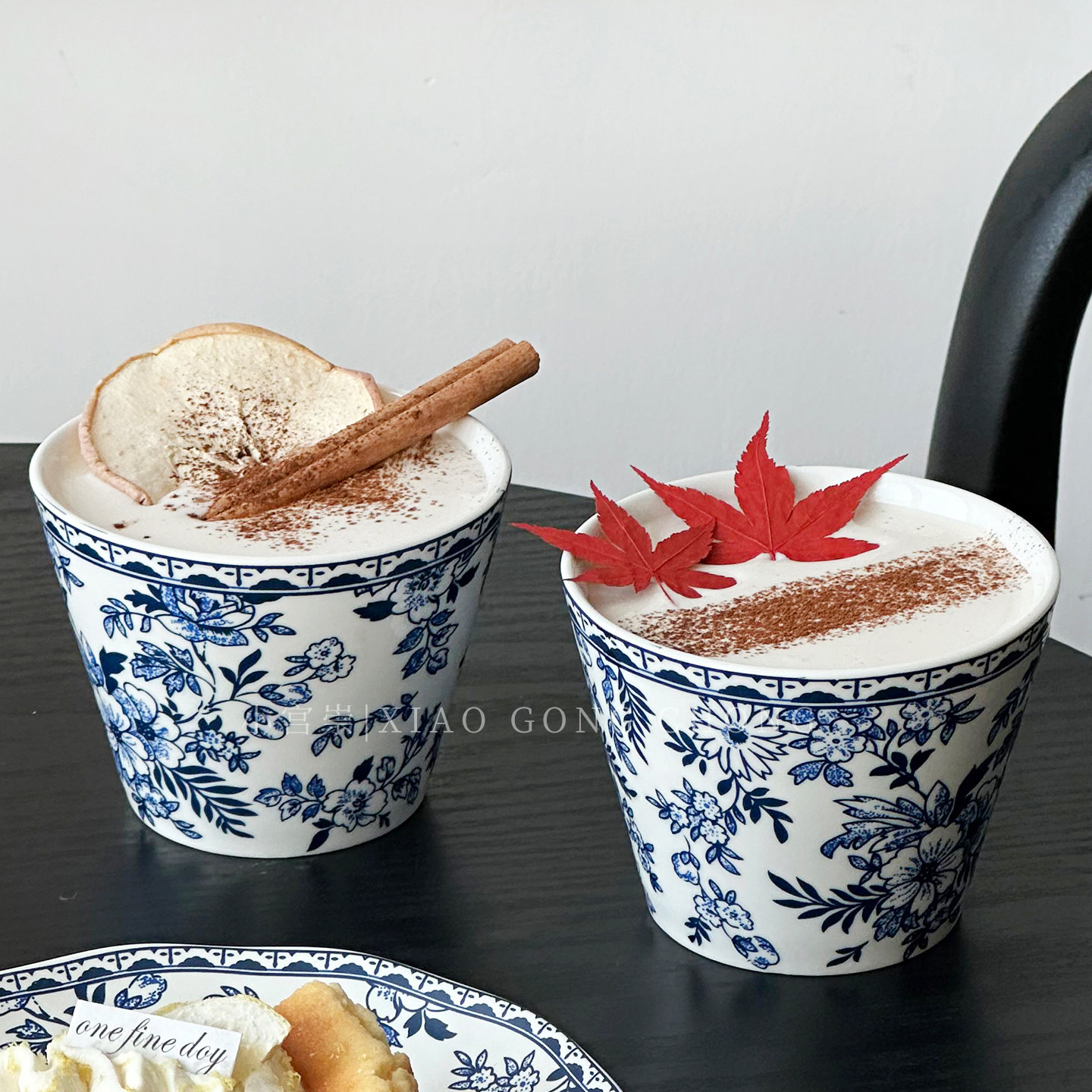 下午茶精致陶瓷拿铁咖啡杯拉花杯