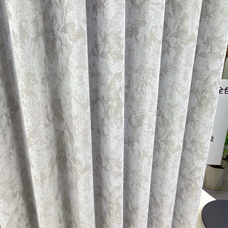 唐顿雪尼尔成品定制窗帘特价处理客厅阳台现代出租房简约遮光遮阳