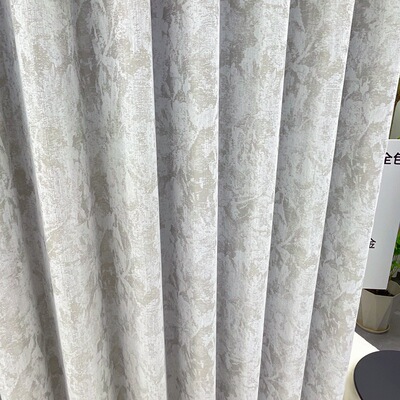 唐顿雪尼尔成品定制窗帘特价处理客厅阳台现代出租房简约遮光遮阳