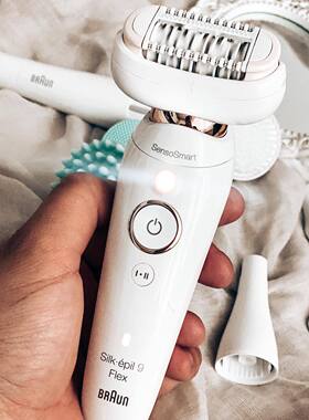日本美国原装进口Braun博朗SE3270女士除脱毛器拔毛刀双头剃毛器