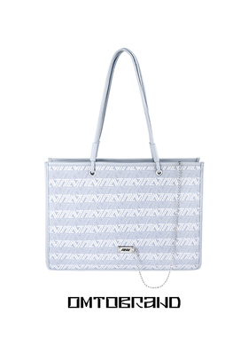 omto拉链托特包女大容量包包小众上课通勤单肩包大包百搭手提女包