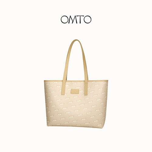 OMTO早八通勤大容量鹅肝黄托特包