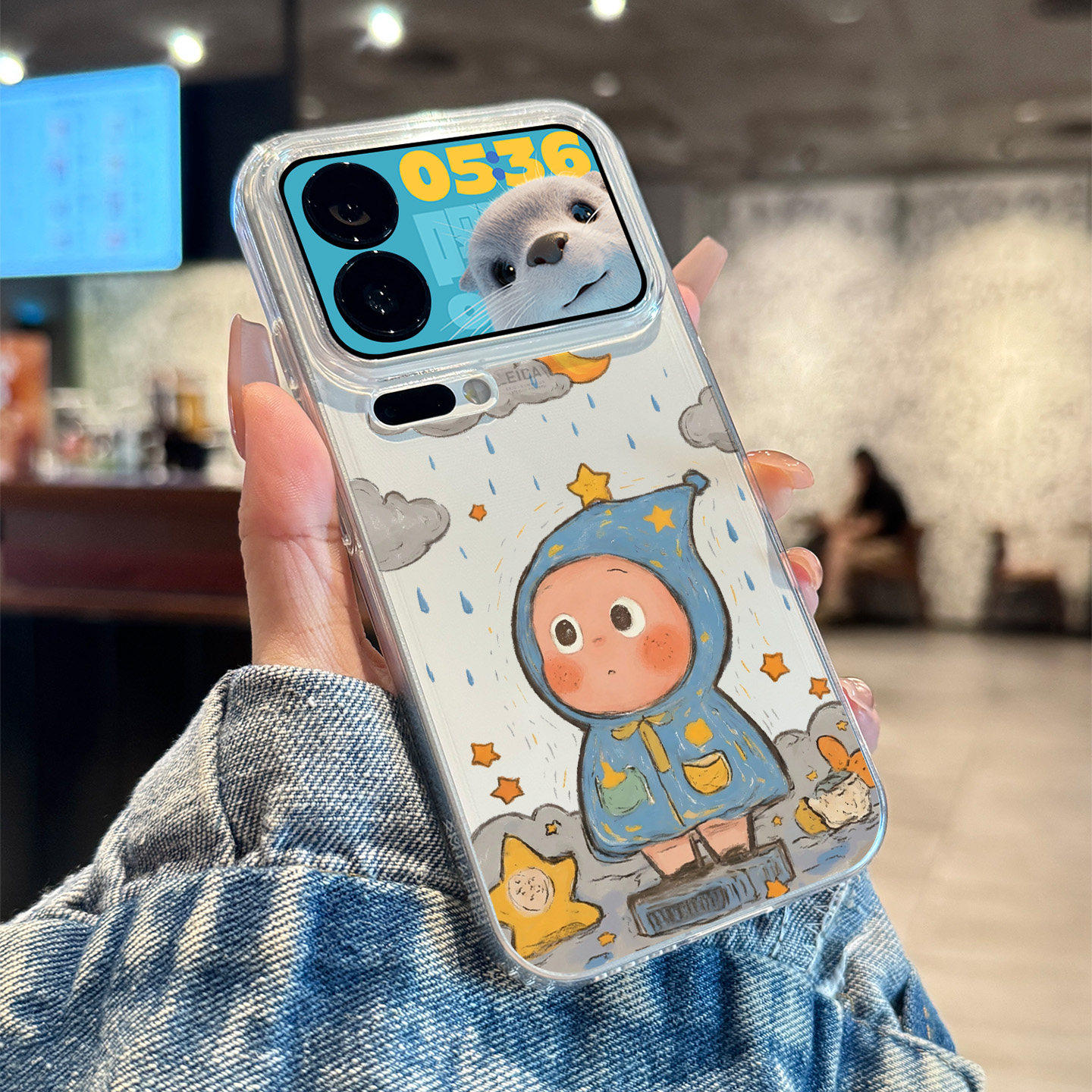 适用小米17promax手机壳新款雨衣星星人全包防摔小米17pro保护套个性小众xiaomi17超薄透明硅胶创意女款超火