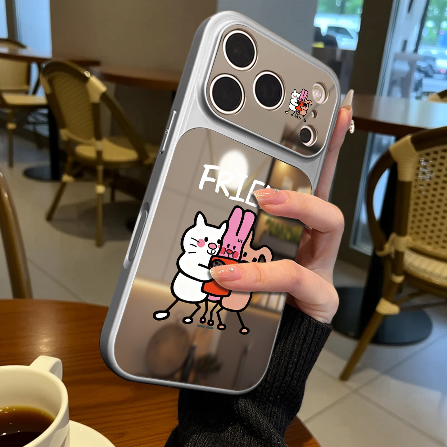 自拍小兔磁吸适用苹果17p