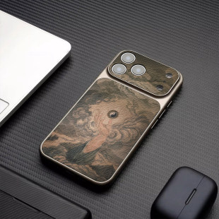 掌中太极手机壳适用iPhone17promax苹果16pro八卦15plus磁吸14周易13新款air道系pm新中式p玄学ip好运高级感