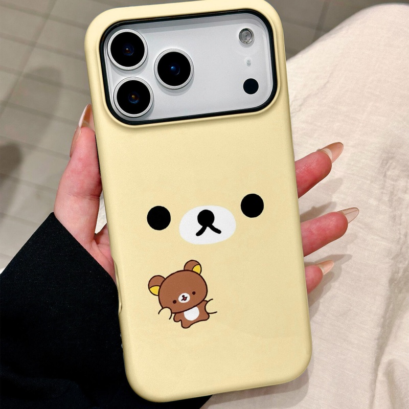 ins风抱抱轻松小熊适用iP