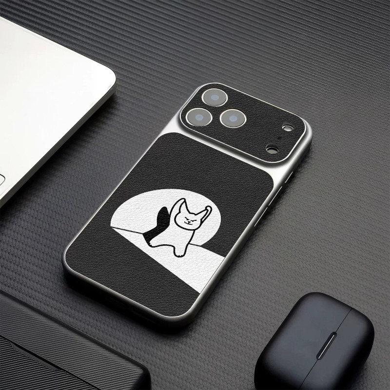 搞怪小猫手机壳适用iPhon