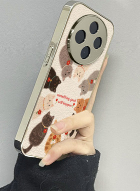 小花猫咪适用oppoa6pro手机壳a3a5新款a2a1a56a57a58a72a93防摔a53s男一加ace5女款2v13情侣15oneplus12套11