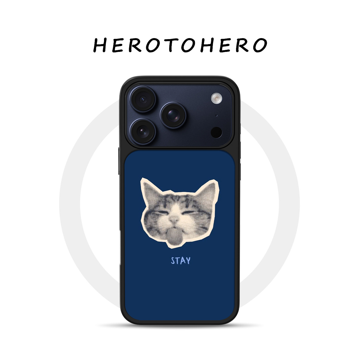 搞怪猫咪适用苹果小米o图片