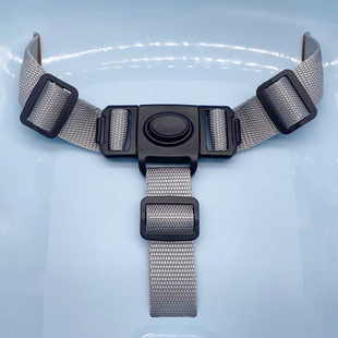 三点式安全带宝宝餐椅推车绑带背带保护带适用宜家安迪洛儿童配件