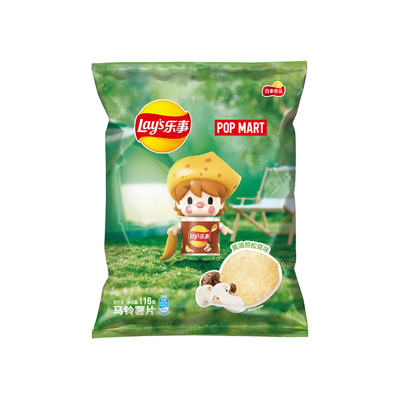 乐事黄油煎松茸味薯片116克/包