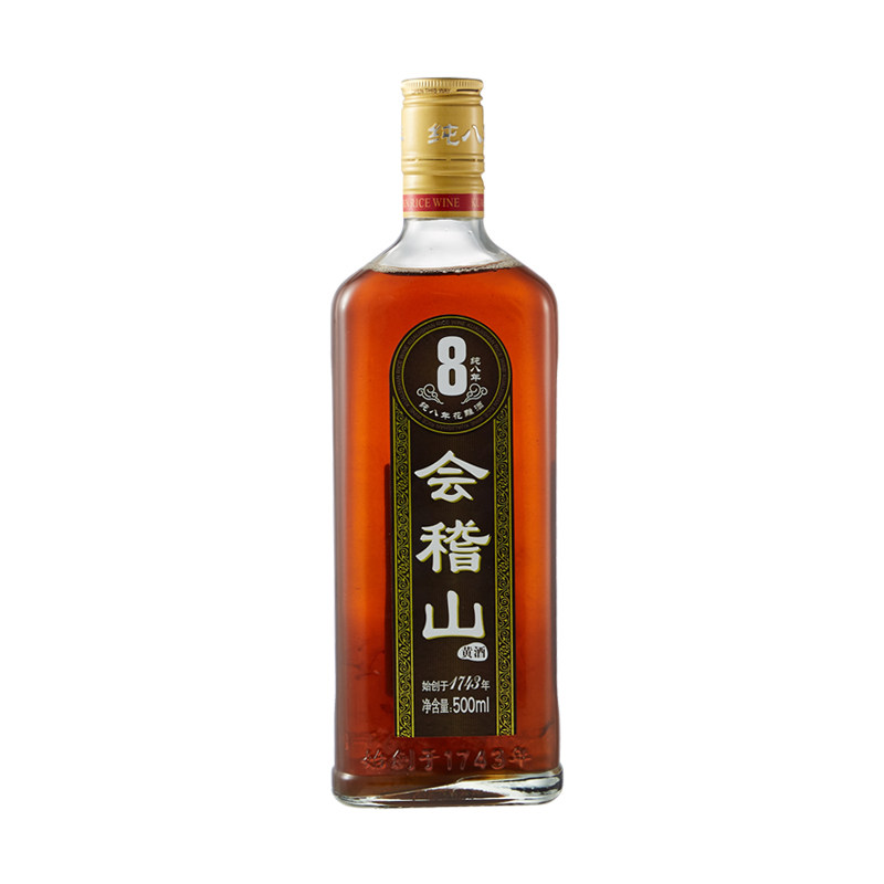 会稽山纯八年花雕酒 500ml/瓶