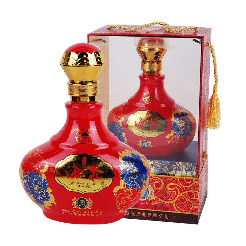 42度 海泉珍藏白酒500ml/盒