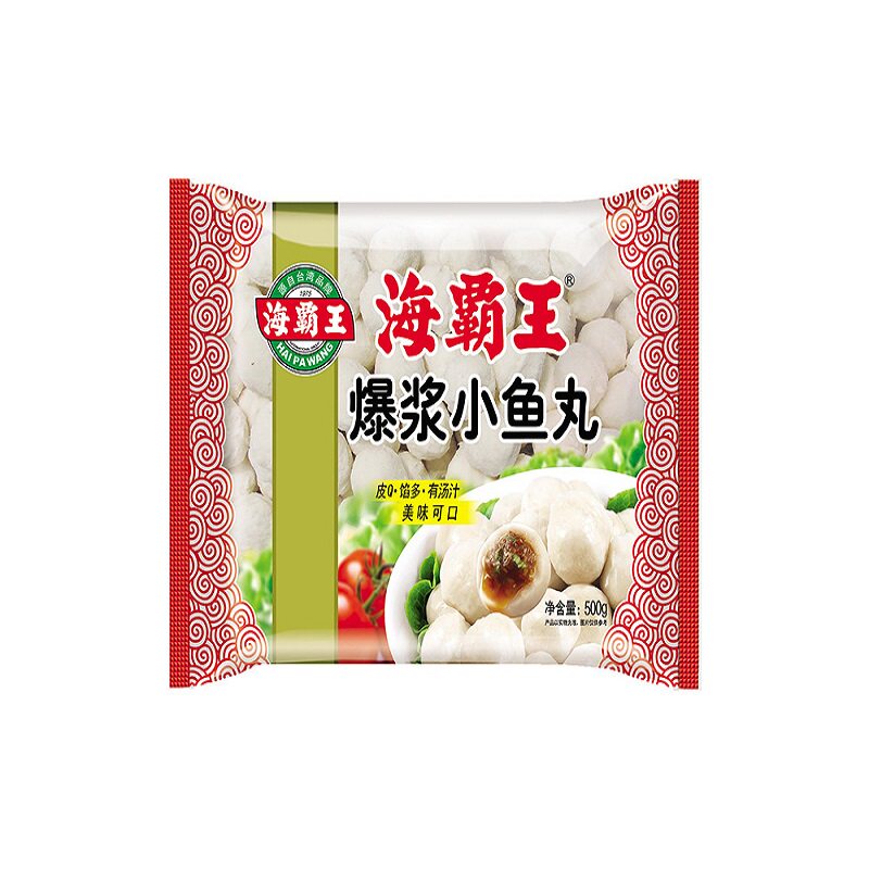海霸王爆浆小鱼丸500克/袋在类目 粮油米面/南北干货/调味品, 方便速食, 海鲜丸类中 - 来自Buy2taobao.com提供专业的淘宝代购服务