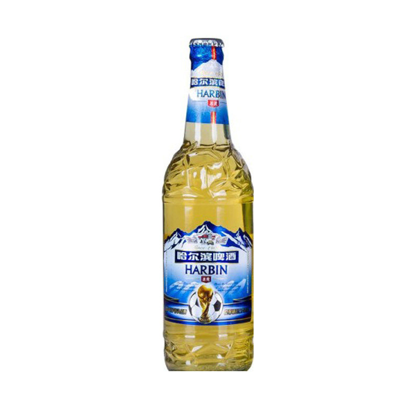 哈尔滨冰纯啤酒600ml/瓶