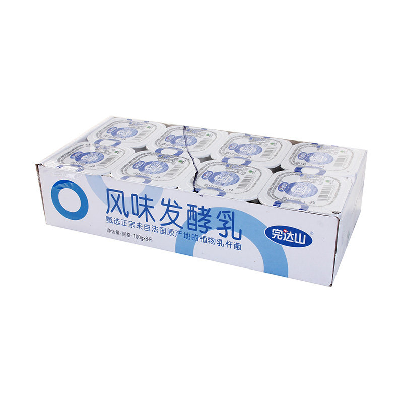 完达山风味发酵乳 100g*8杯/组
