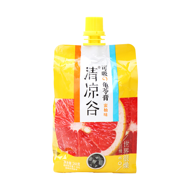 清凉谷可吸龟苓膏（蜜柚味）260g/袋|ruв категории традиционные питательный пища, 食疗滋补营养, 龟苓膏 - от Buy2taobao.com для оказания профессиональной услуги покупки агента Taobao