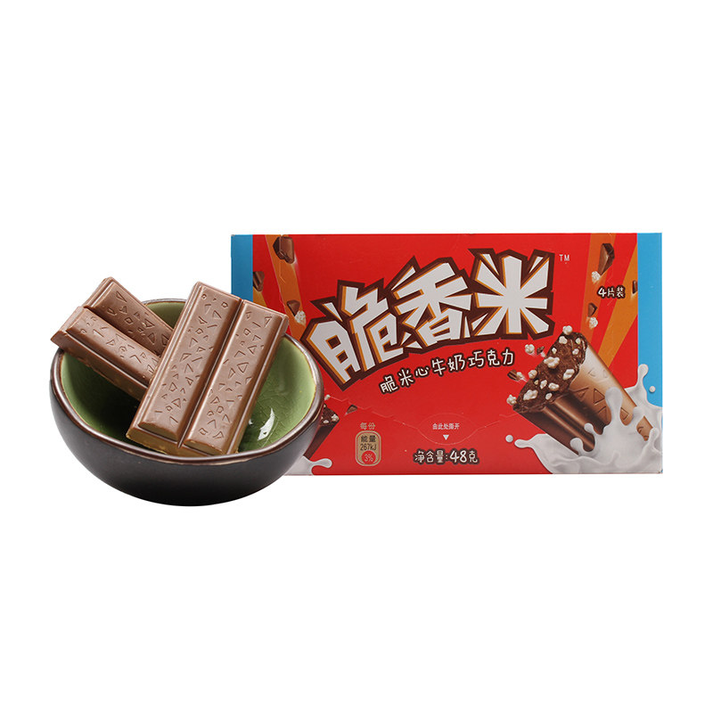 脆香米脆米心牛奶巧克力 48克/块|ruв категории закуски/орехи/специальность, шоколад, молочный шоколад - от Buy2taobao.com для оказания профессиональной услуги покупки агента Taobao