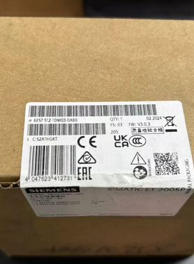 6ES7512-1DM03-0AB0西门子CPU 1512SP-1 PN 6ES7 512-1DM03- 0AB0